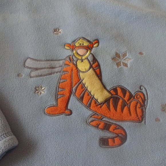 DISNEY Tigger Pullover Fleece Women's Long Sleeve Size Large (GUC) - Picture 2 of 4